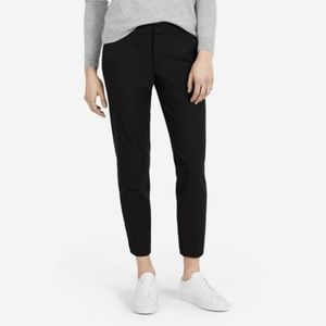 Everlane Women's Slim Trouser - Black, Size 4